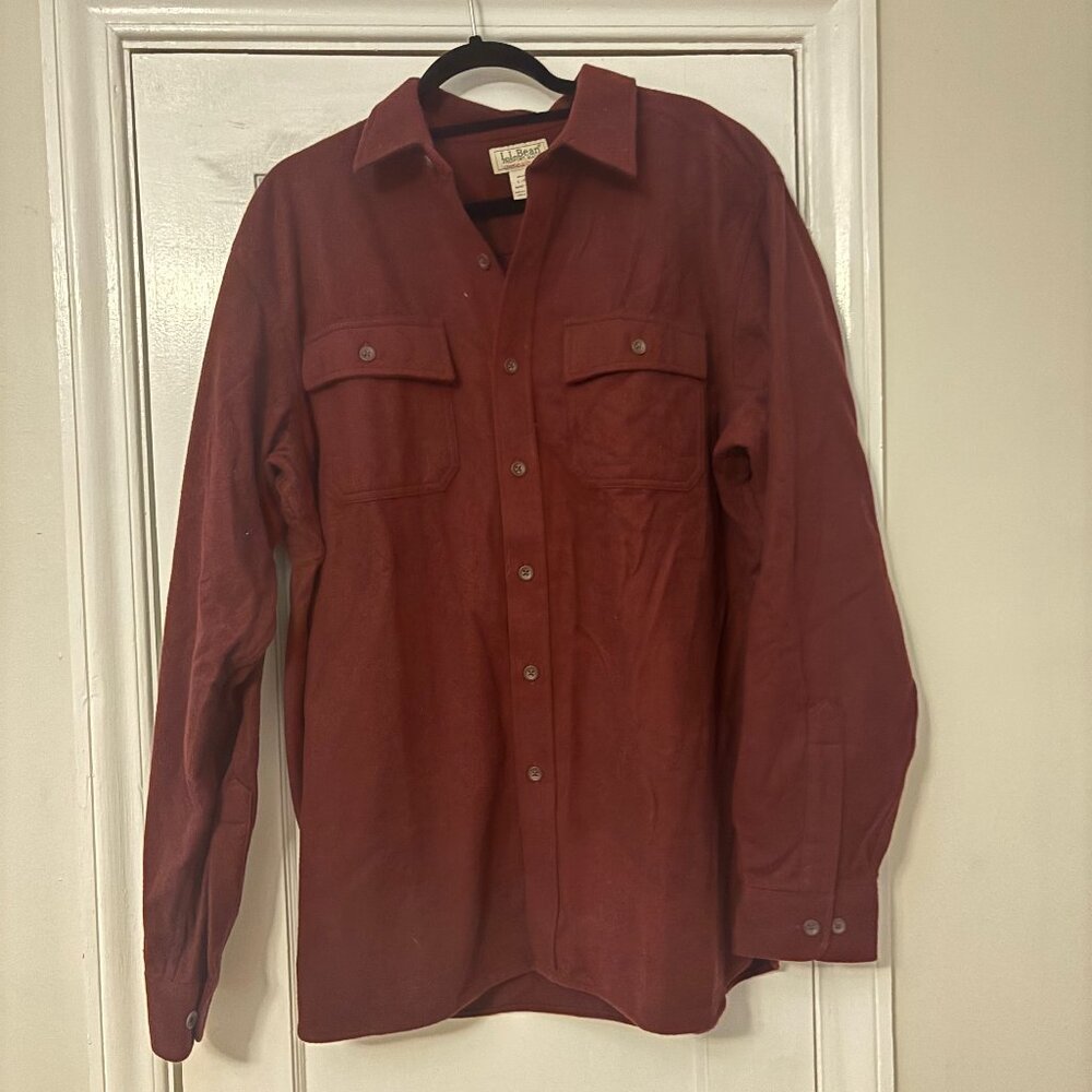 Men's Chamois Shirt, Traditional Fit L